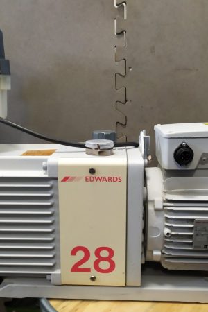 Edwards Vacuum E2M28 Vacuum Pump with Oil Mist Filter EMF 20, Refurbished