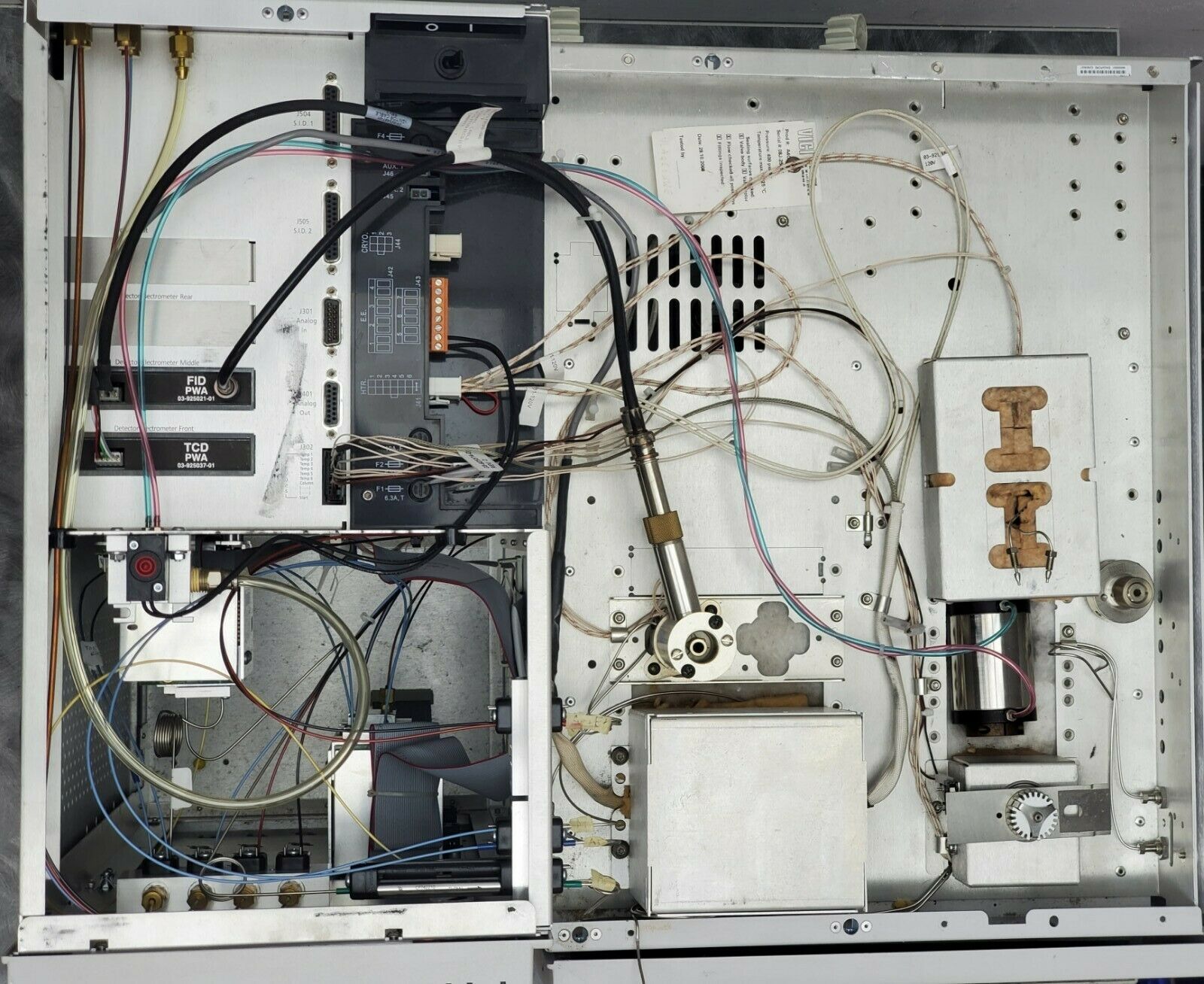 Bruker Varian 450-GC Gas Chromatograph w/ PWOC Inlet, TCD / FID Detector, Valve, Refurbished - Image 10