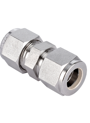 316 SS, 6D Series Tube Fitting, Union, 1/4" O.D.