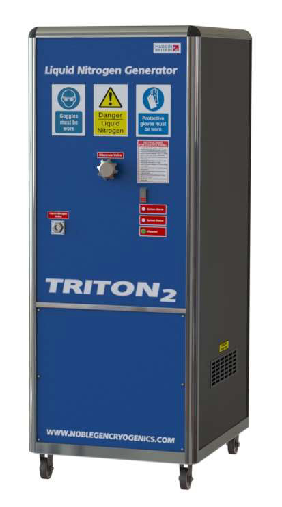 Noblegen Cryogenics Liquid Nitrogen Generator System model Triton 2S+