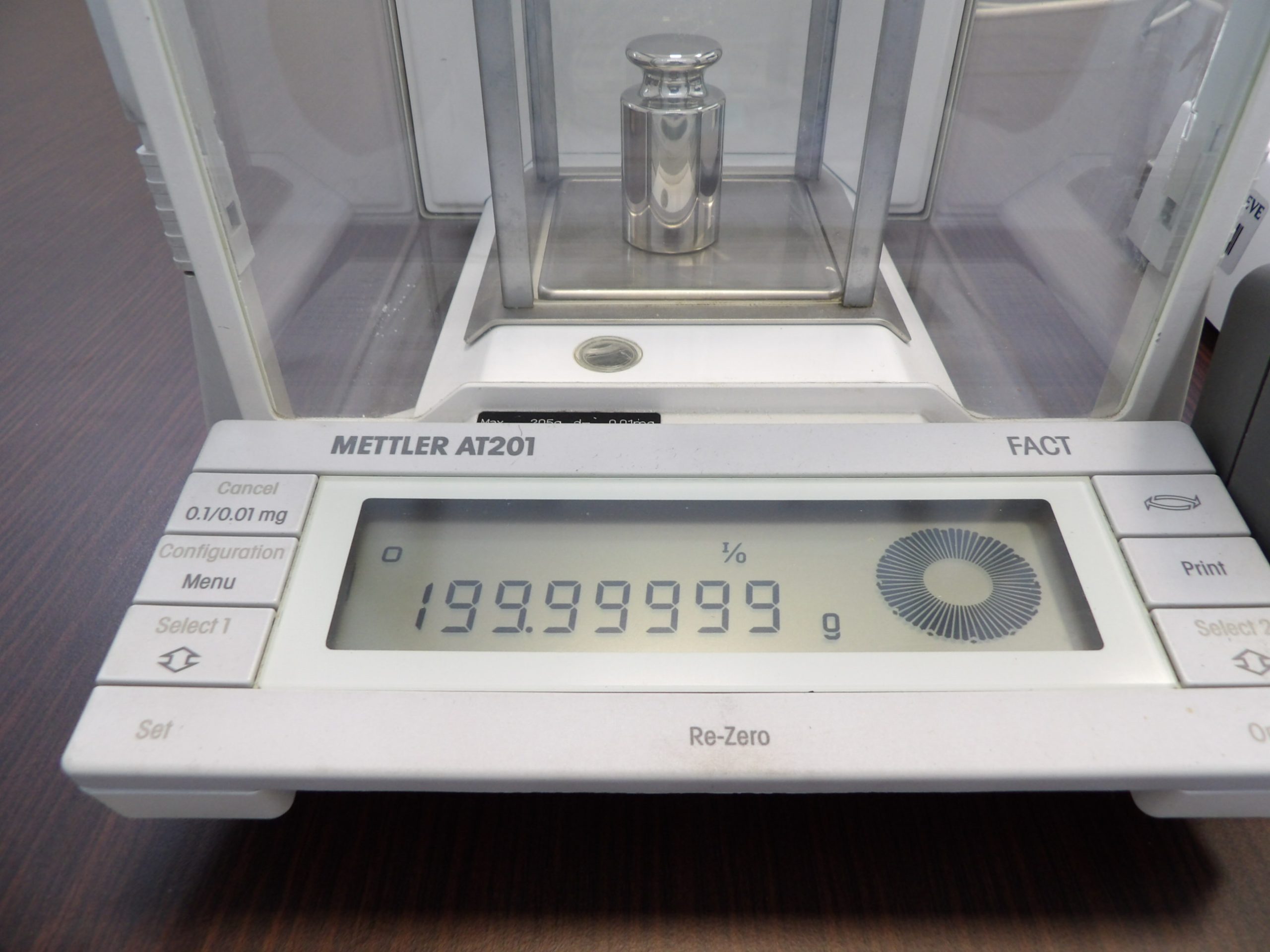 Mettler Toledo AT201 with RS-P42 Printer, Refurbished - Image 5