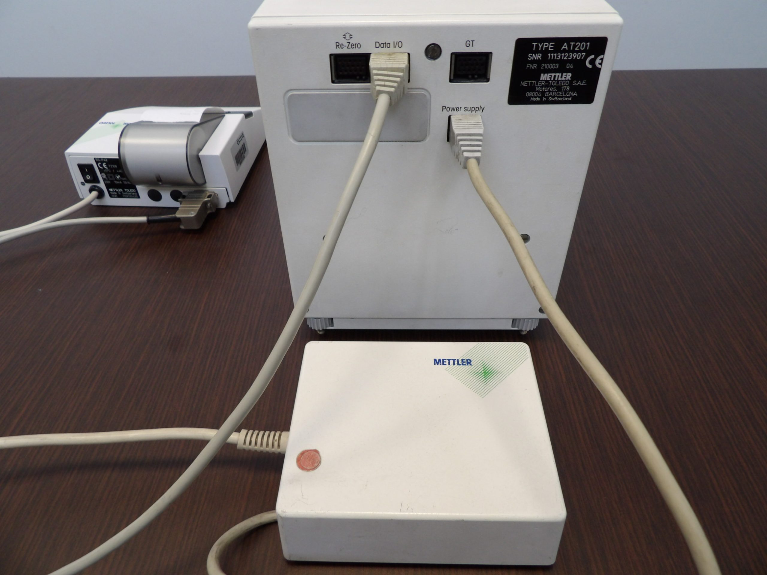 Mettler Toledo AT201 with RS-P42 Printer, Refurbished - Image 8
