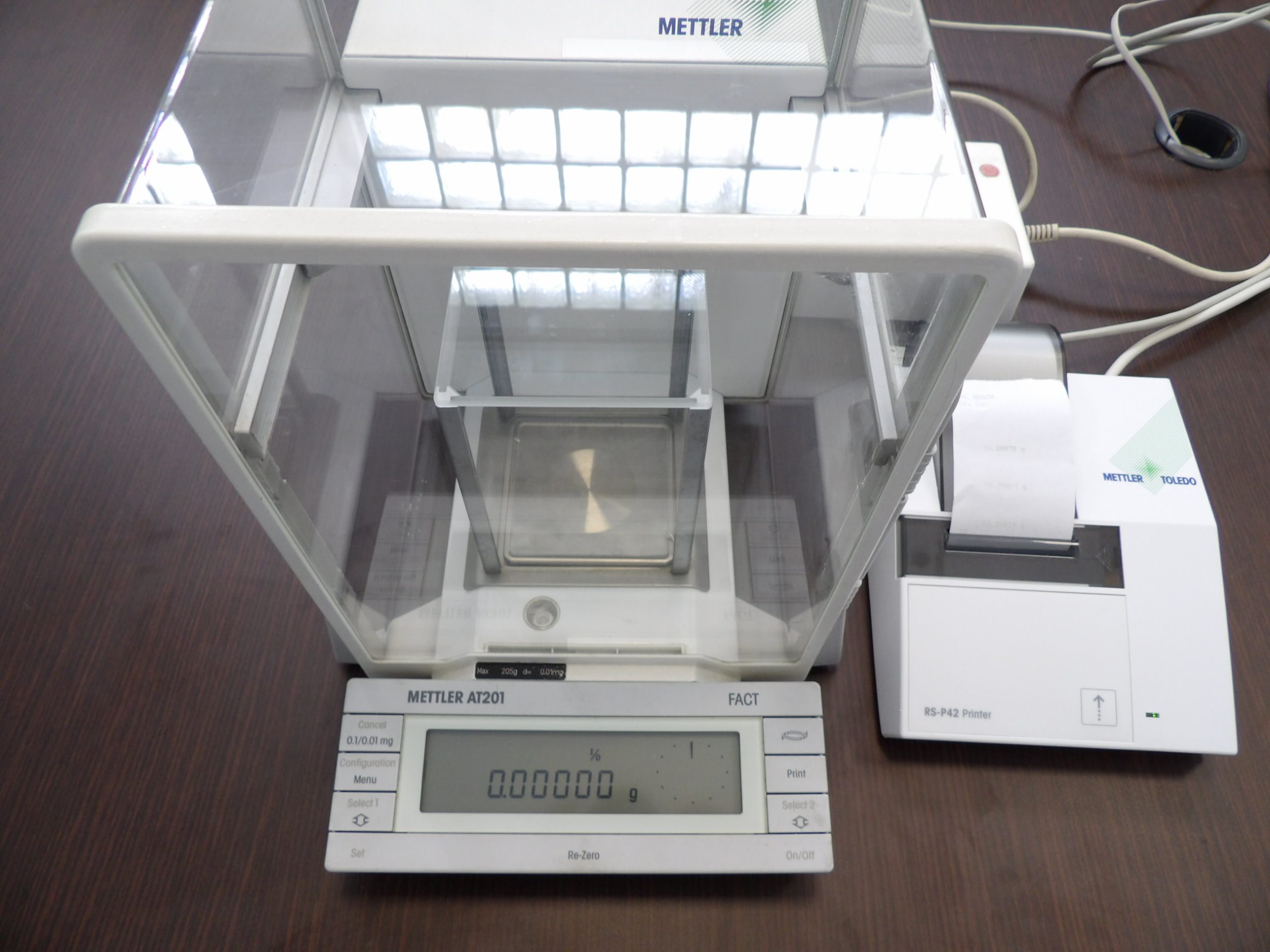 Mettler Toledo AT201 with RS-P42 Printer, Refurbished - Image 9