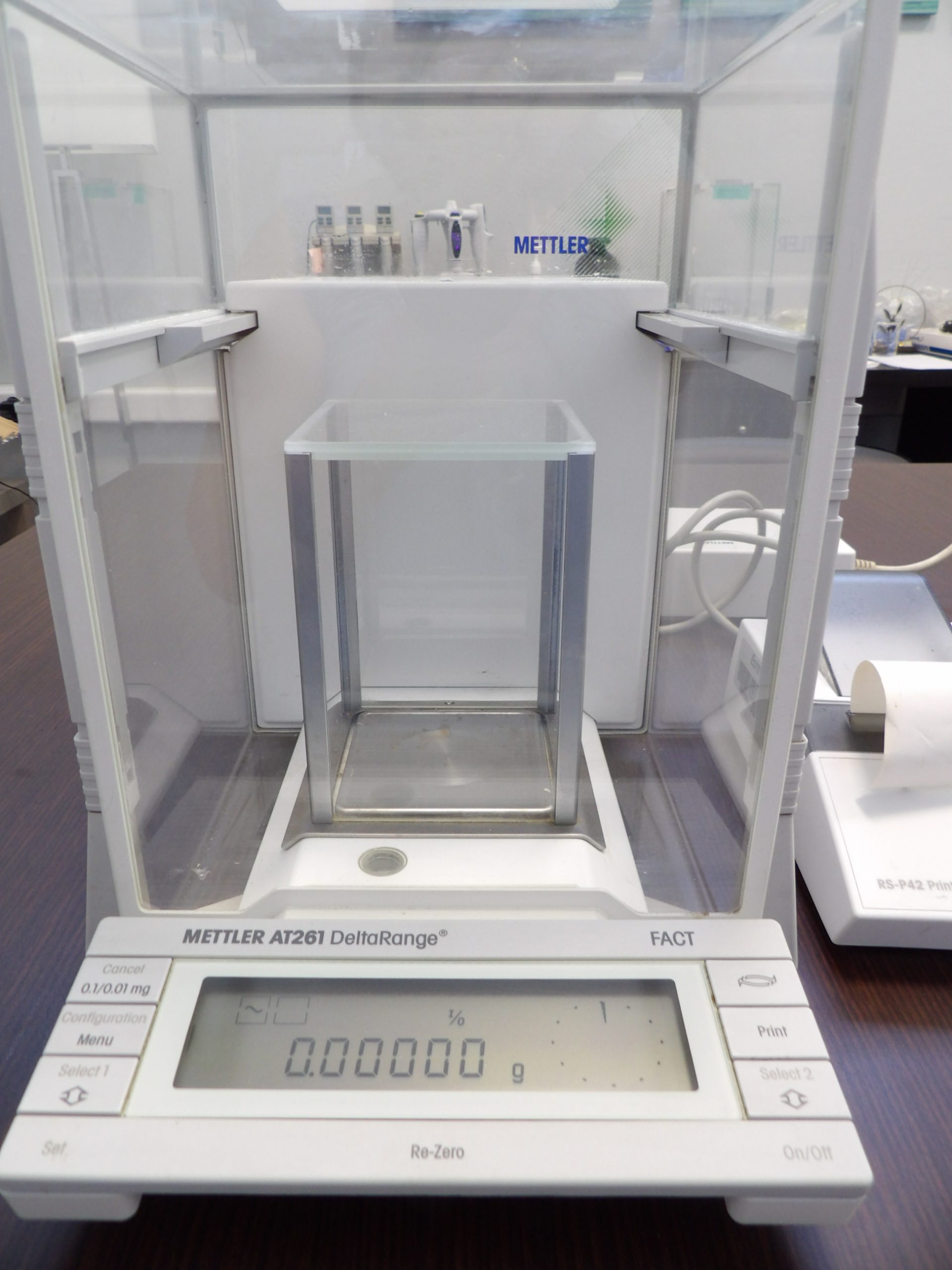 Mettler Toledo AT261 DR with RS-P42 Printer, Refurbished