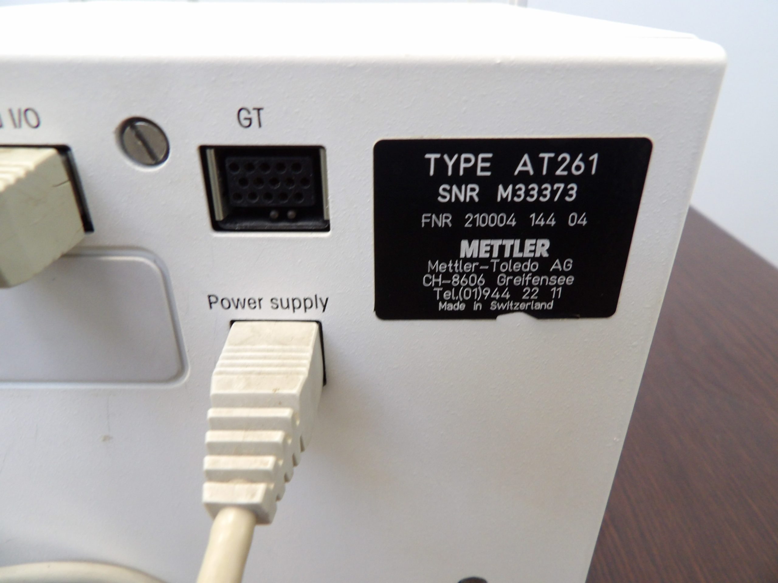 Mettler Toledo AT261 DR with RS-P42 Printer, Refurbished - Image 9