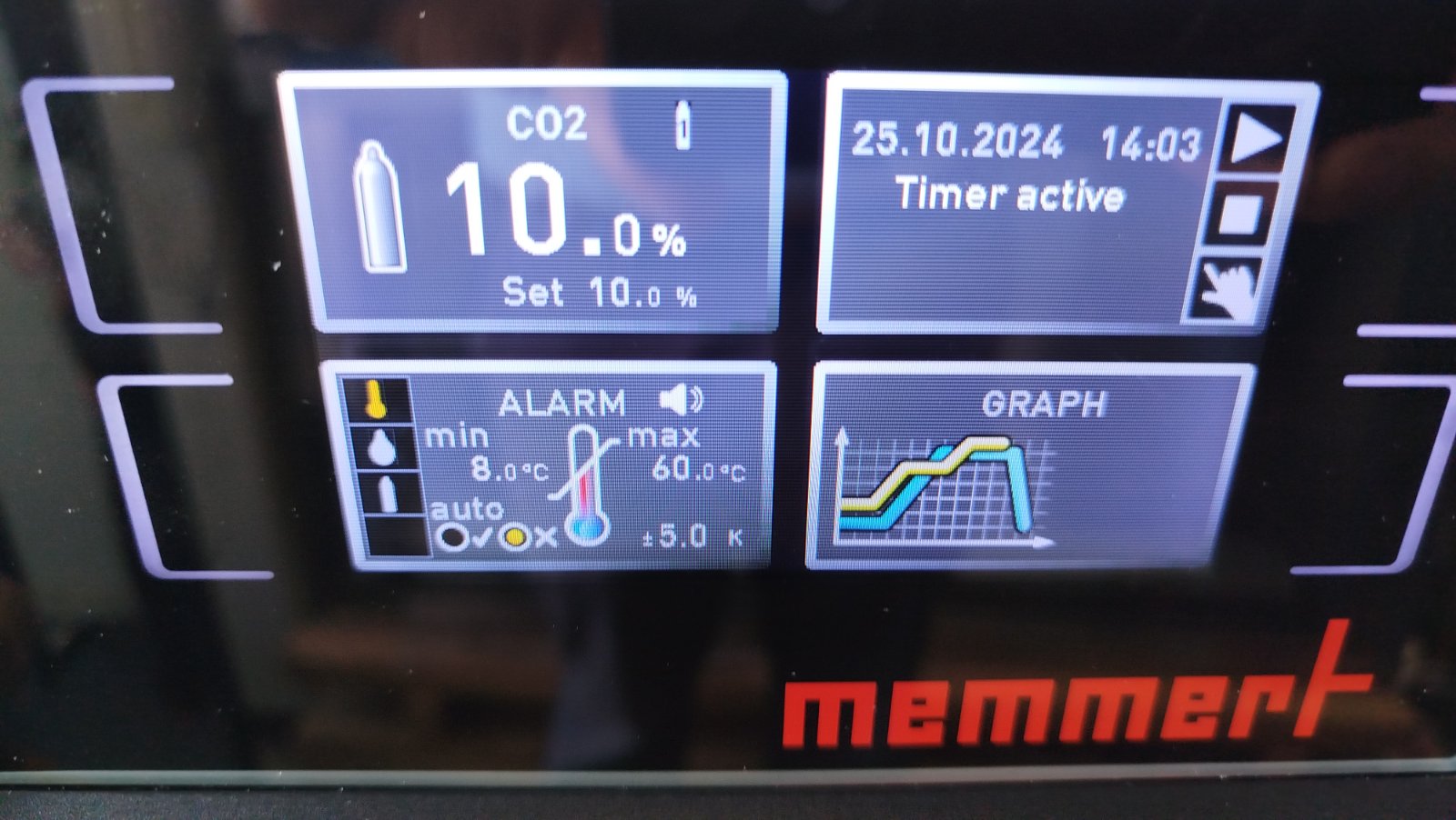 Memmert ICO240 CO2 Incubator, Refurbished - Image 7